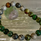 TRANQUIL POWER BRACELET – AFRICAN TURQUOISE, TIGER EYE & MAP STONE
