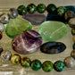 TRANQUIL POWER BRACELET – AFRICAN TURQUOISE, TIGER EYE & MAP STONE