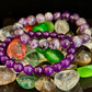 NATURAL AMETHYST HEALING BRACELET – 8MM, 10MM, OR 12MM BEADS