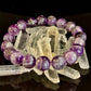 NATURAL AMETHYST HEALING BRACELET – 8MM, 10MM, OR 12MM BEADS