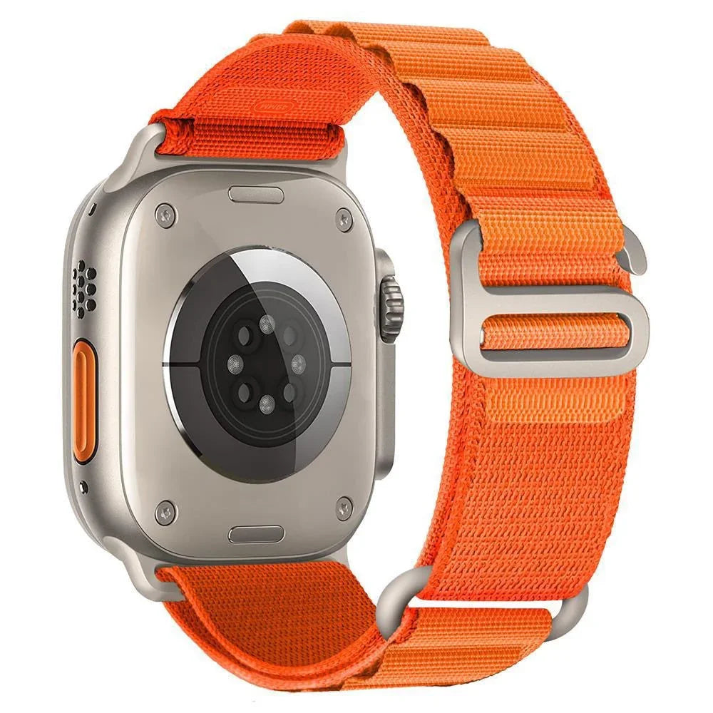 STRETCH ALPINE LOOP BAND FOR APPLE WATCH – NYLON D-HOOK STRAP