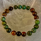 TIGER EYE & AFRICAN TURQUOISE BEADED BRACELET FOR SMALL WRISTS – BOOST CONFIDENCE & COURAGE