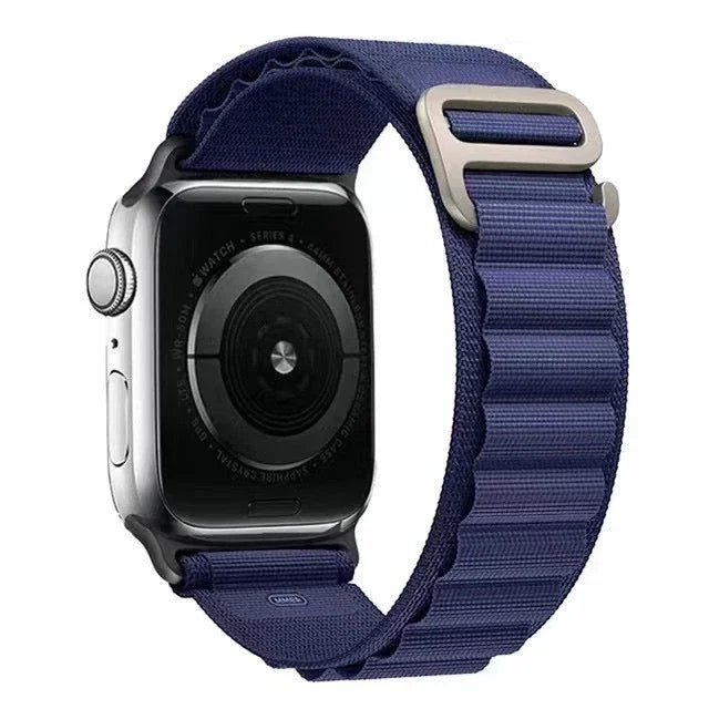 STRETCH ALPINE LOOP BAND FOR APPLE WATCH – NYLON D-HOOK STRAP