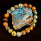 TIGER EYE & AFRICAN TURQUOISE BEADED BRACELET FOR SMALL WRISTS – BOOST CONFIDENCE & COURAGE