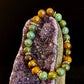 TIGER EYE & AFRICAN TURQUOISE BEADED BRACELET FOR SMALL WRISTS – BOOST CONFIDENCE & COURAGE