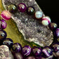 NATURAL AMETHYST HEALING BRACELET – 8MM, 10MM, OR 12MM BEADS