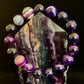 NATURAL AMETHYST HEALING BRACELET – 8MM, 10MM, OR 12MM BEADS