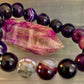 NATURAL AMETHYST HEALING BRACELET – 8MM, 10MM, OR 12MM BEADS