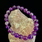 NATURAL AMETHYST HEALING BRACELET – 8MM, 10MM, OR 12MM BEADS