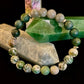 TREE AGATE, MOSS AGATE & BURMESE JADE BRACELET – GROUNDED ENERGY & NEW BEGINNINGS 🌿✨