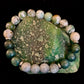 TREE AGATE, MOSS AGATE & BURMESE JADE BRACELET – GROUNDED ENERGY & NEW BEGINNINGS 🌿✨