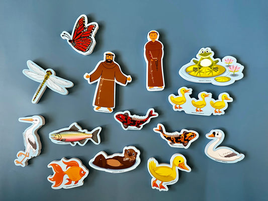 ST. FRANCIS & FRIENDS BATH SET