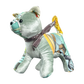 VINTAGE SILK SCARF PATCHWORK KITTEN