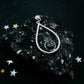 TEARDROP NECKLACE WITH AUTHENTIC RAW METEORITE