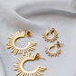 SUN SILHOUETTE HOOPS