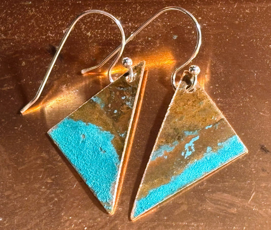 SANDY’S SKY & SOIL - DROP EARRINGS