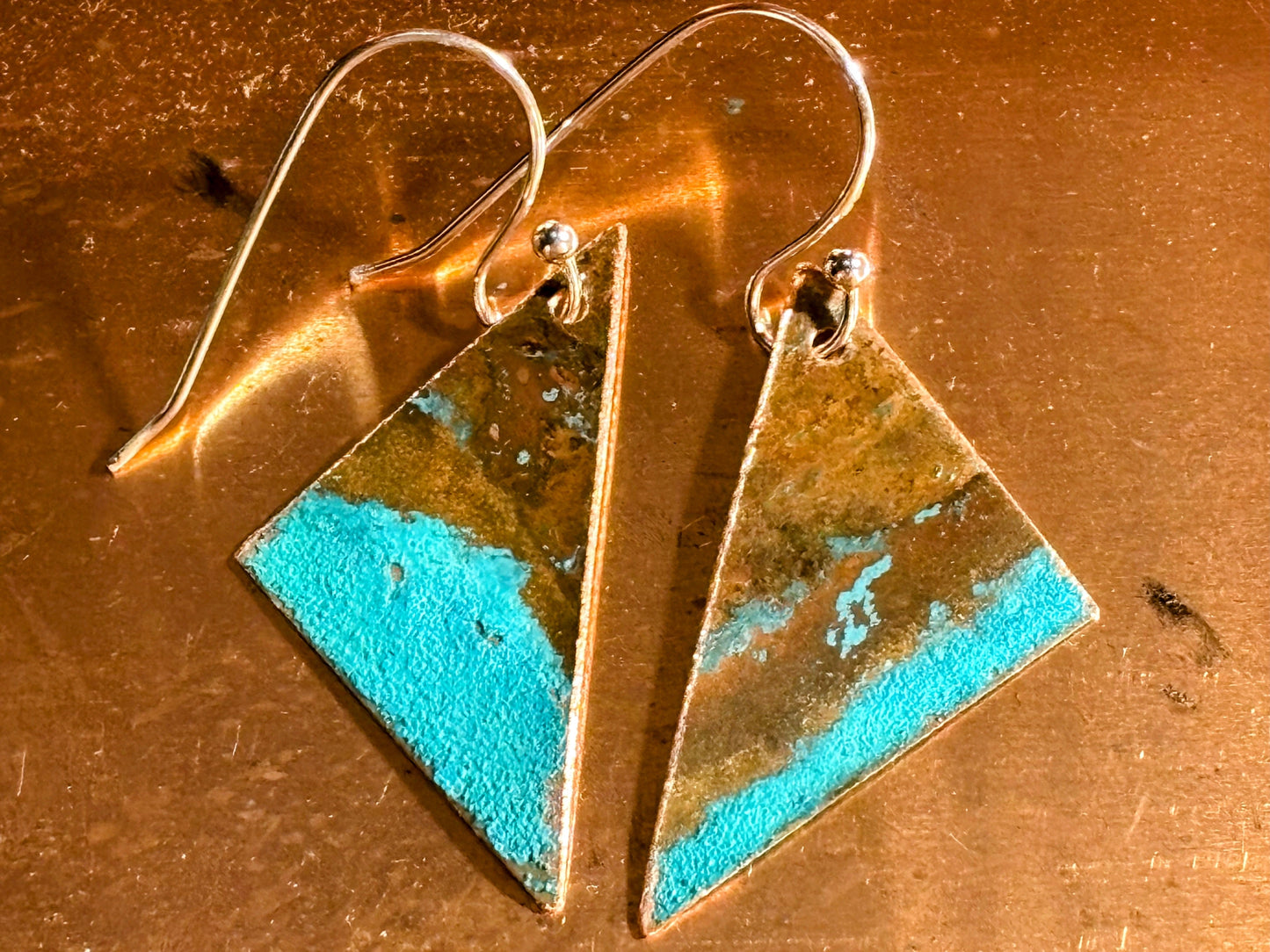 SANDY’S SKY & SOIL - DROP EARRINGS
