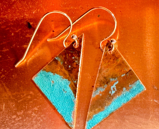 SANDY’S SKY & SOIL - DROP EARRINGS