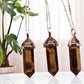 TIGERS EYE POINT NECKLACE