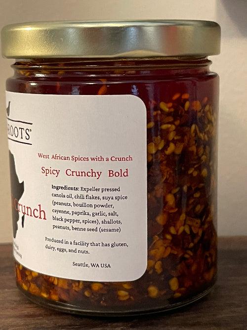 SUYA SPICED CHILI CRUNCH (CONTAINS PEANUTS)