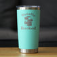 TOTALLY BOOKED - INSULATED COFFEE TUMBLER CUP WITH SLIDING LID - STAINLESS STEEL TRAVEL MUG - UNIQUE READING GIFTS FOR WOMEN AND MEN READERS