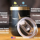 STARFISH - WINE TUMBLER GLASS WITH SLIDING LID - STAINLESS STEEL INSULATED MUG - UNIQUE OCEAN GIFTS FOR WOMEN AND MEN