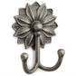 MID CENTURY MODERN FLOWER BRASS HOOK