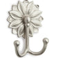 MID CENTURY MODERN FLOWER BRASS HOOK