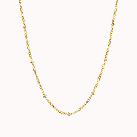 JOLIE BEADED CHAIN NECKLACE