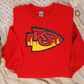 SUPER BOWL KANSAS CITY FOOTBALL CHIEFS T-SHIRT, KC FOOTBALL TEE, GAME DAY SHIRT GIFT COMFORT COLORS OVERSIZED LOOK