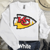 SUPER BOWL KANSAS CITY FOOTBALL CHIEFS T-SHIRT, KC FOOTBALL TEE, GAME DAY SHIRT GIFT COMFORT COLORS OVERSIZED LOOK