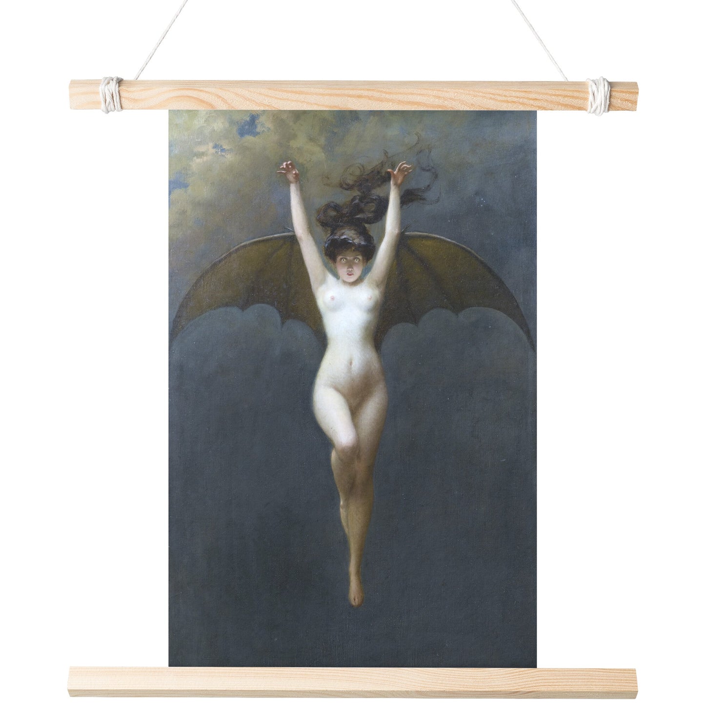 THE BAT WOMAN BY ALBERT JOSEPH PÉNOT MATTE POSTER