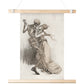 THE GERMAN TANGO (LADY DANCES WITH DEATH) BY LOUIS RAEMAEKERS MATTE POSTER