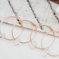LARGE HERKIMER DIAMOND HOOP EARRINGS