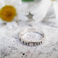 ME TOO STERLING SILVER BAND RING