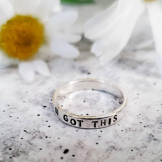 ME TOO STERLING SILVER BAND RING