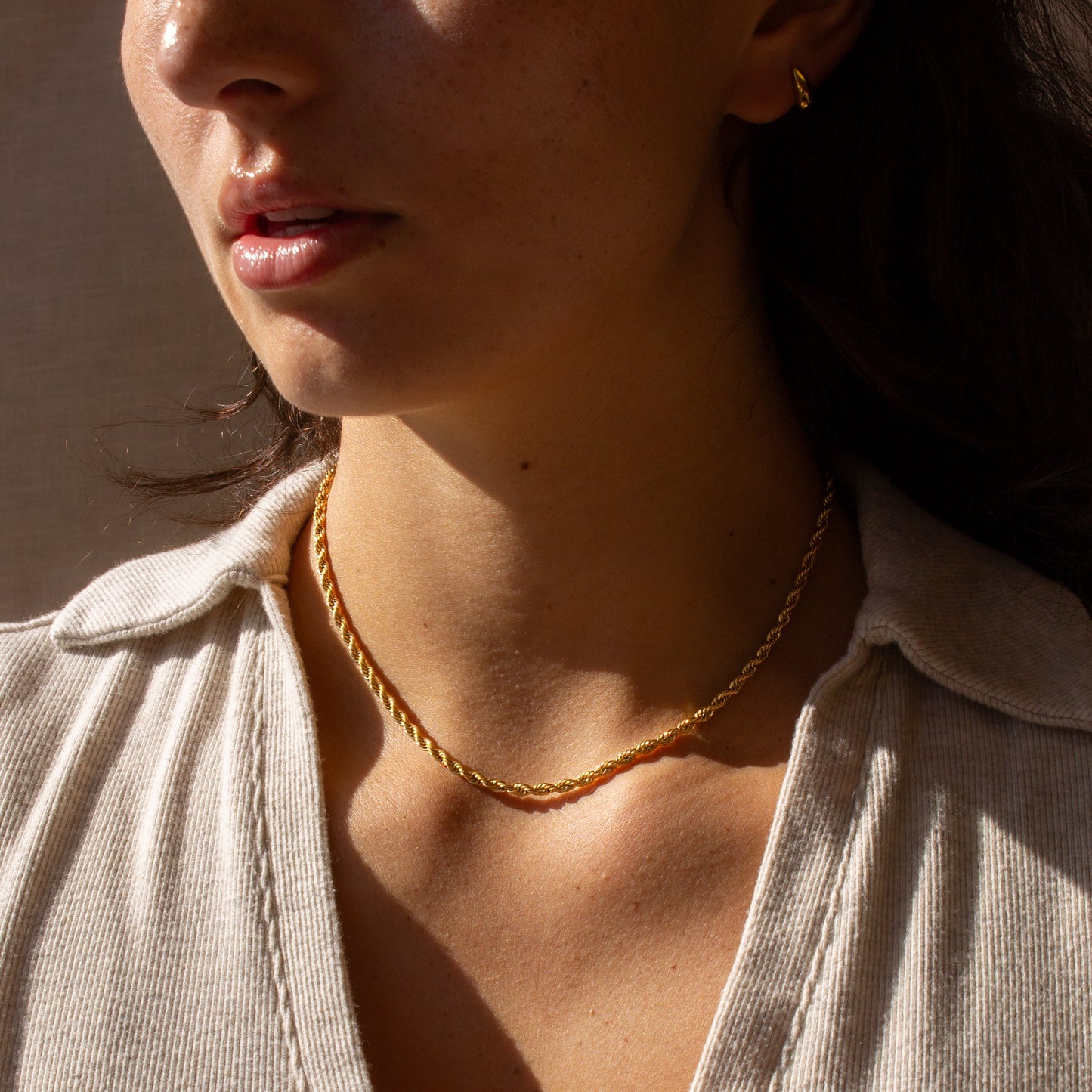 LIVIA ROPE CHAIN NECKLACE