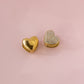 HEATHER PAVÉ HEART EARRINGS