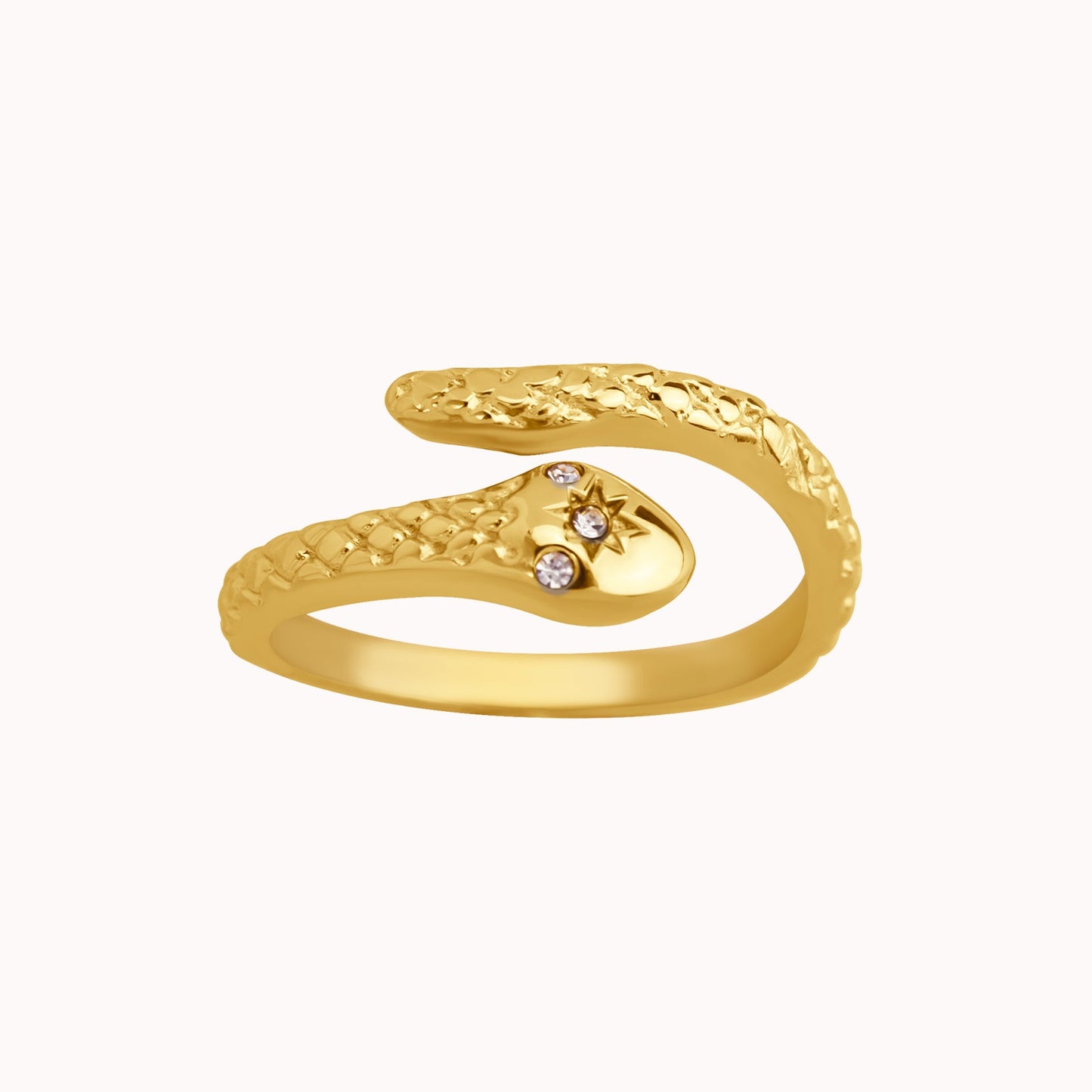MEDUSA SNAKE RING