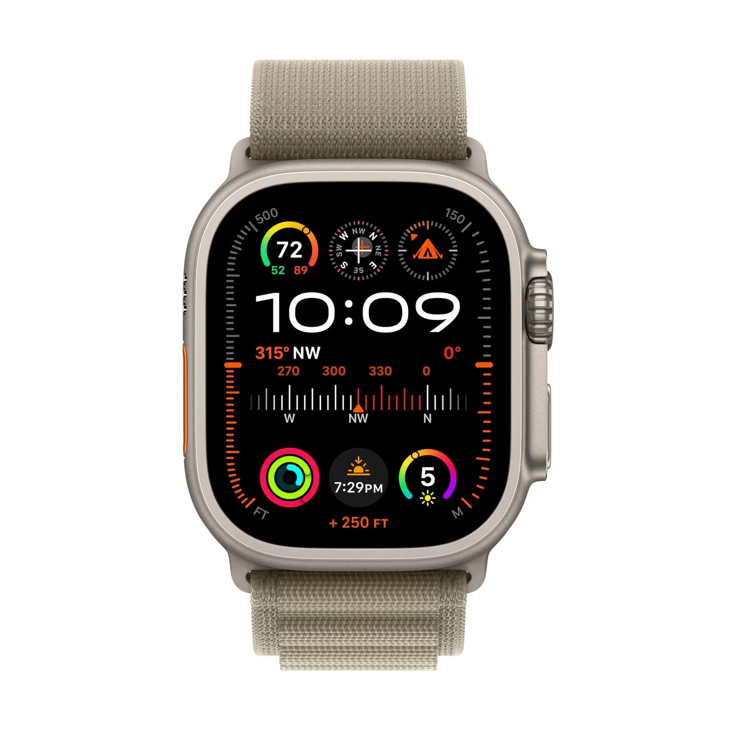 STRETCH ALPINE LOOP BAND FOR APPLE WATCH – NYLON D-HOOK STRAP