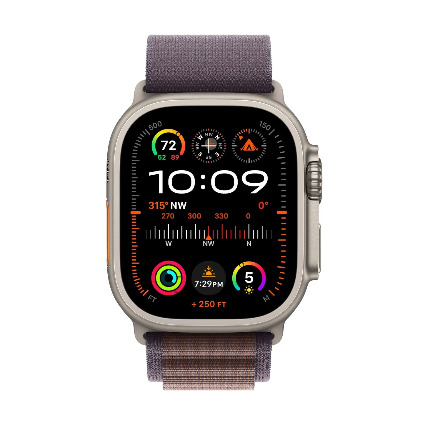 STRETCH ALPINE LOOP BAND FOR APPLE WATCH – NYLON D-HOOK STRAP
