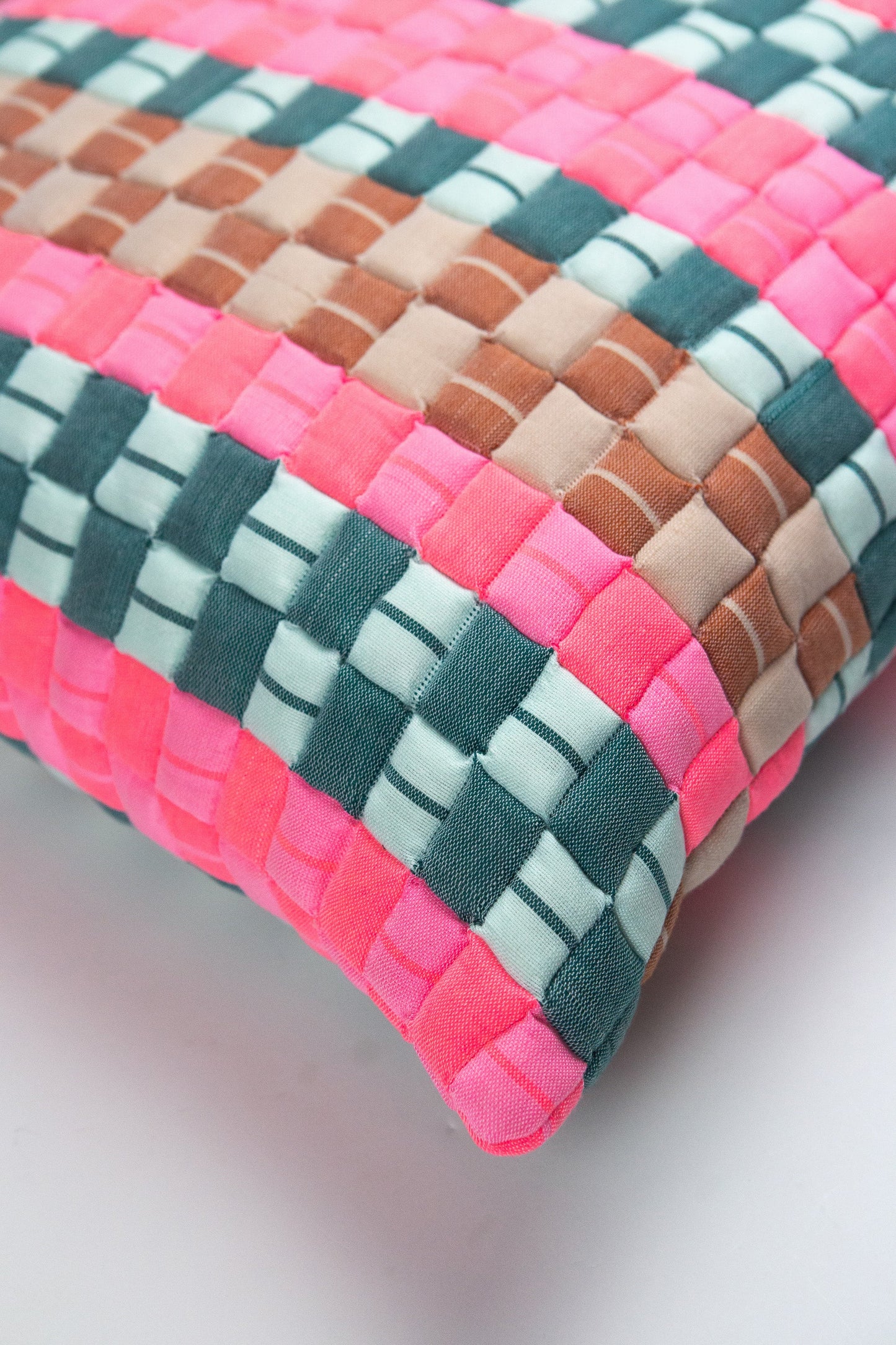 SUJANI QUILTED PILLOW — MULTI