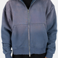THE LABEL WEATHERED ZIP UP