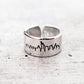 NEW YORK CITY SKYLINE ALUMINUM OPEN RING