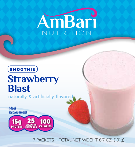 STRAWBERRY BLAST SMOOTHIE