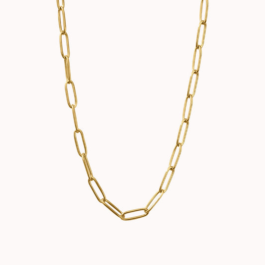 OPHELIA PAPERCLIP CHAIN NECKLACE