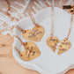 PARTNERS IN CRIME BROKEN HEART FRIENDSHIP NECKLACES