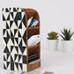 DECORATIVE DESK ORGANIZER INCLINE BLACK & WHITE