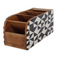 DECORATIVE DESK ORGANIZER INCLINE BLACK & WHITE