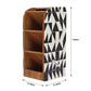 DECORATIVE DESK ORGANIZER INCLINE BLACK & WHITE